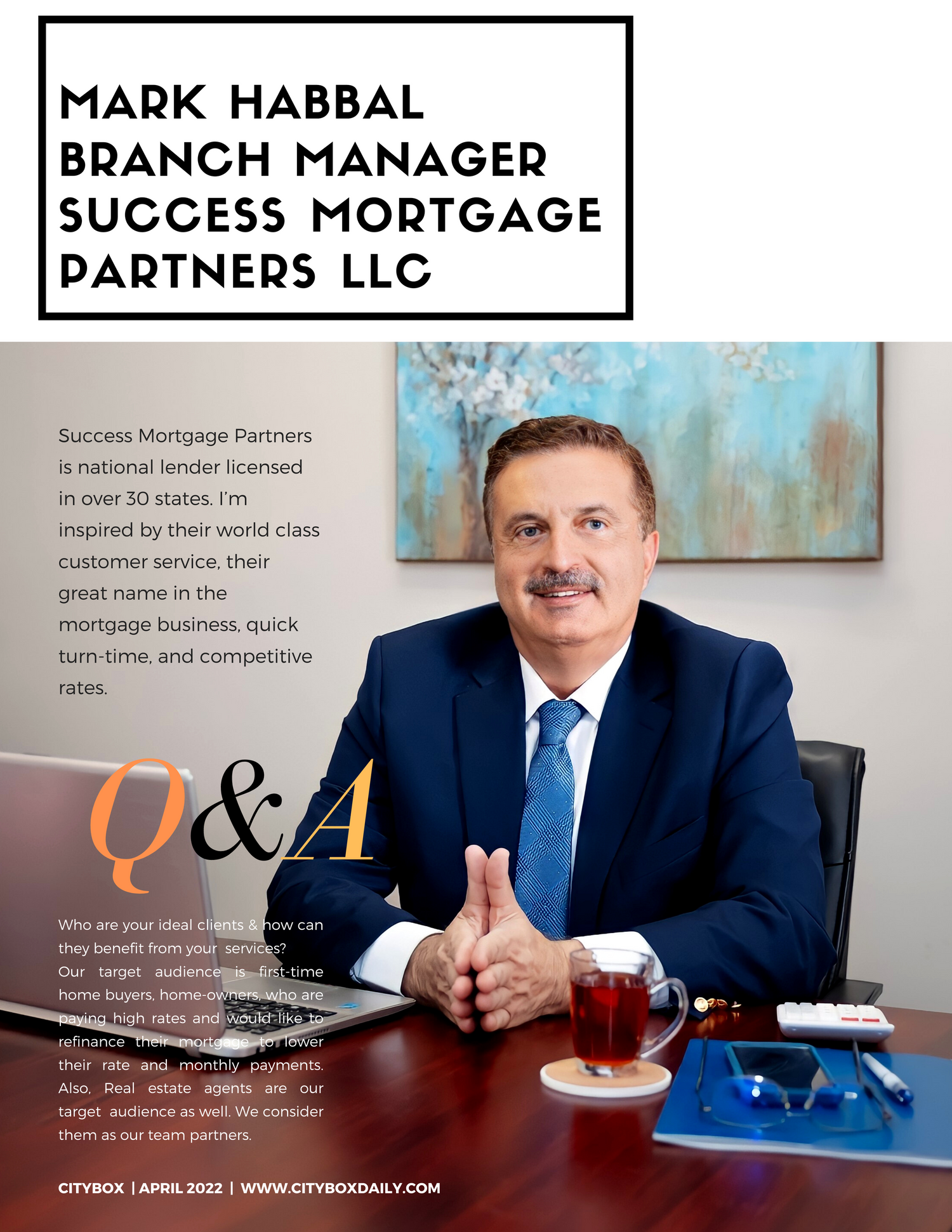 business man red hair gray mustaches watching strait to the camera cup of tea personal branding photography