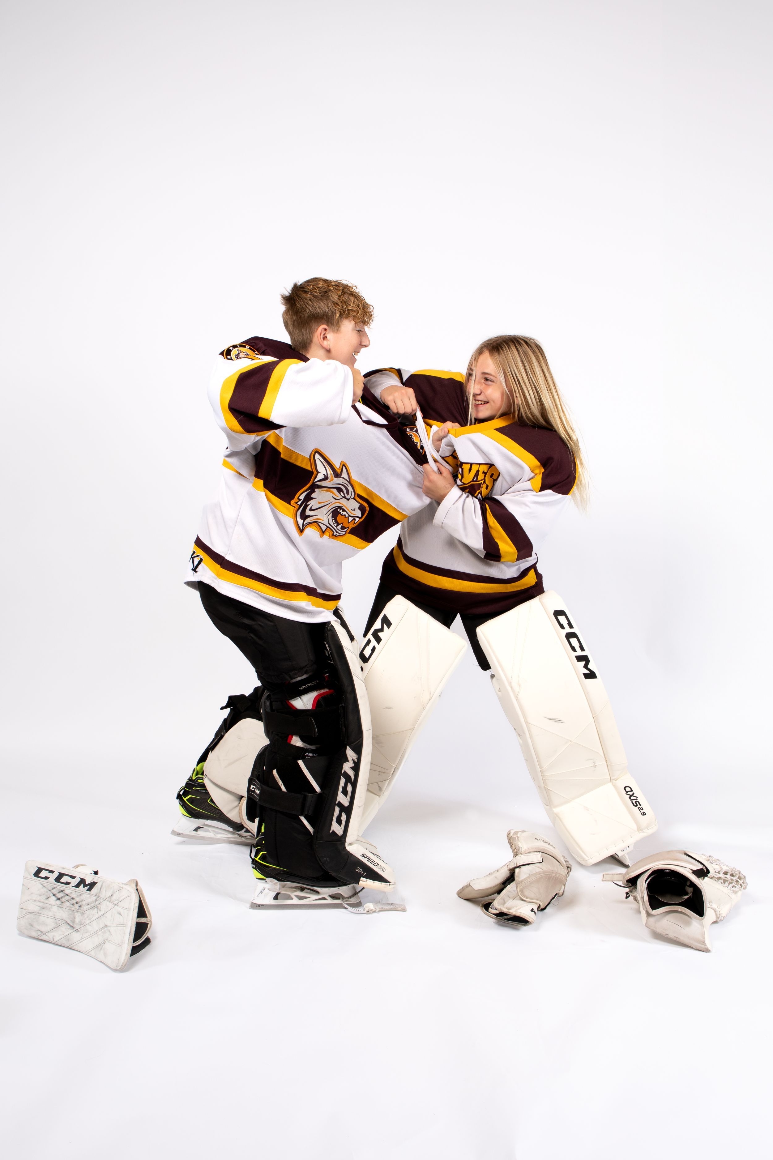 Minot Hockey Boosters Sports Media Day Photography - Emma Nicole Photography
