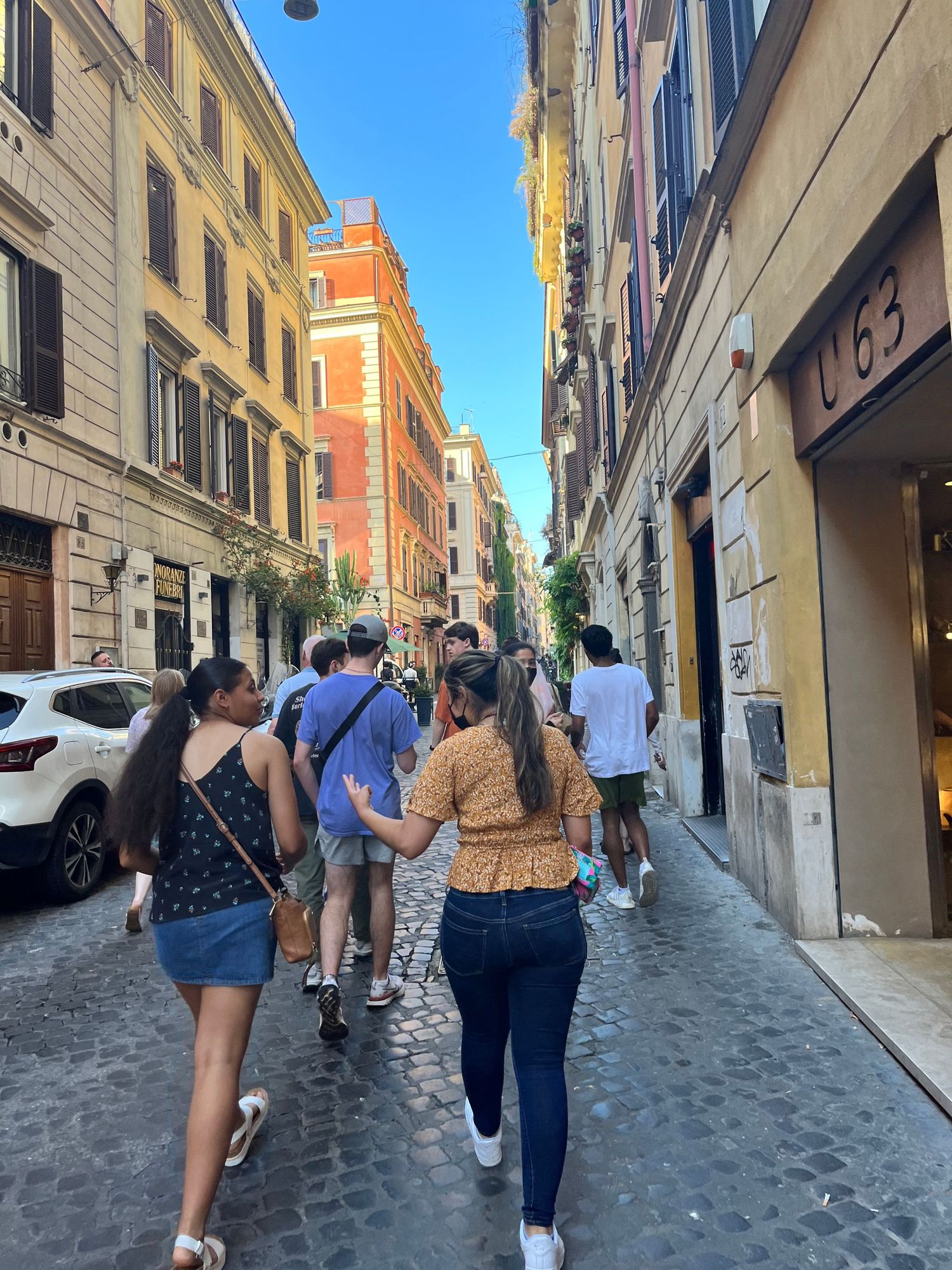 Walking in Rome