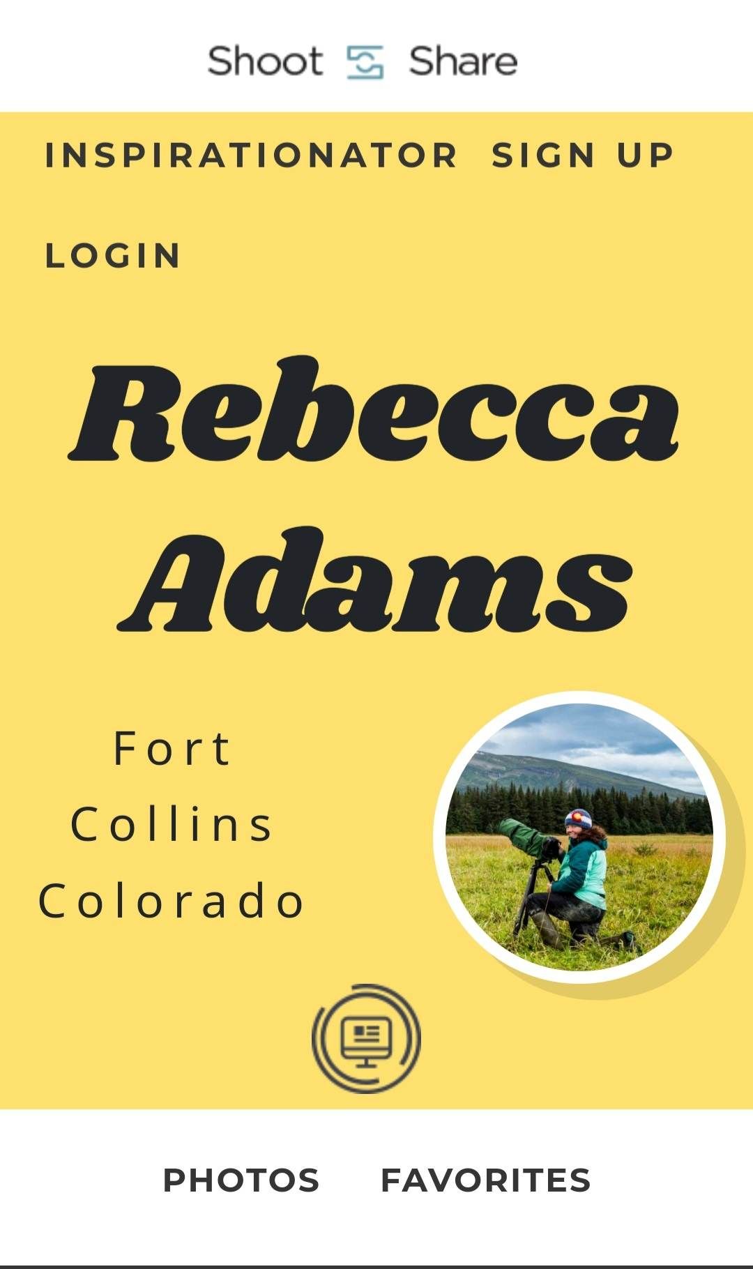 Fort Collins, Colorado based for photographer, specializing in large wall, art with wildlife and landscape, but also events and family orien