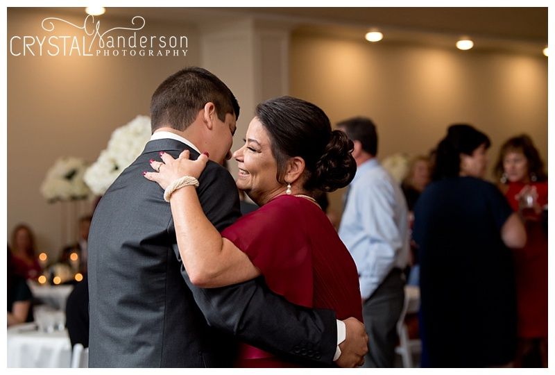 Romantic dance moments captured during evening wedding reception.