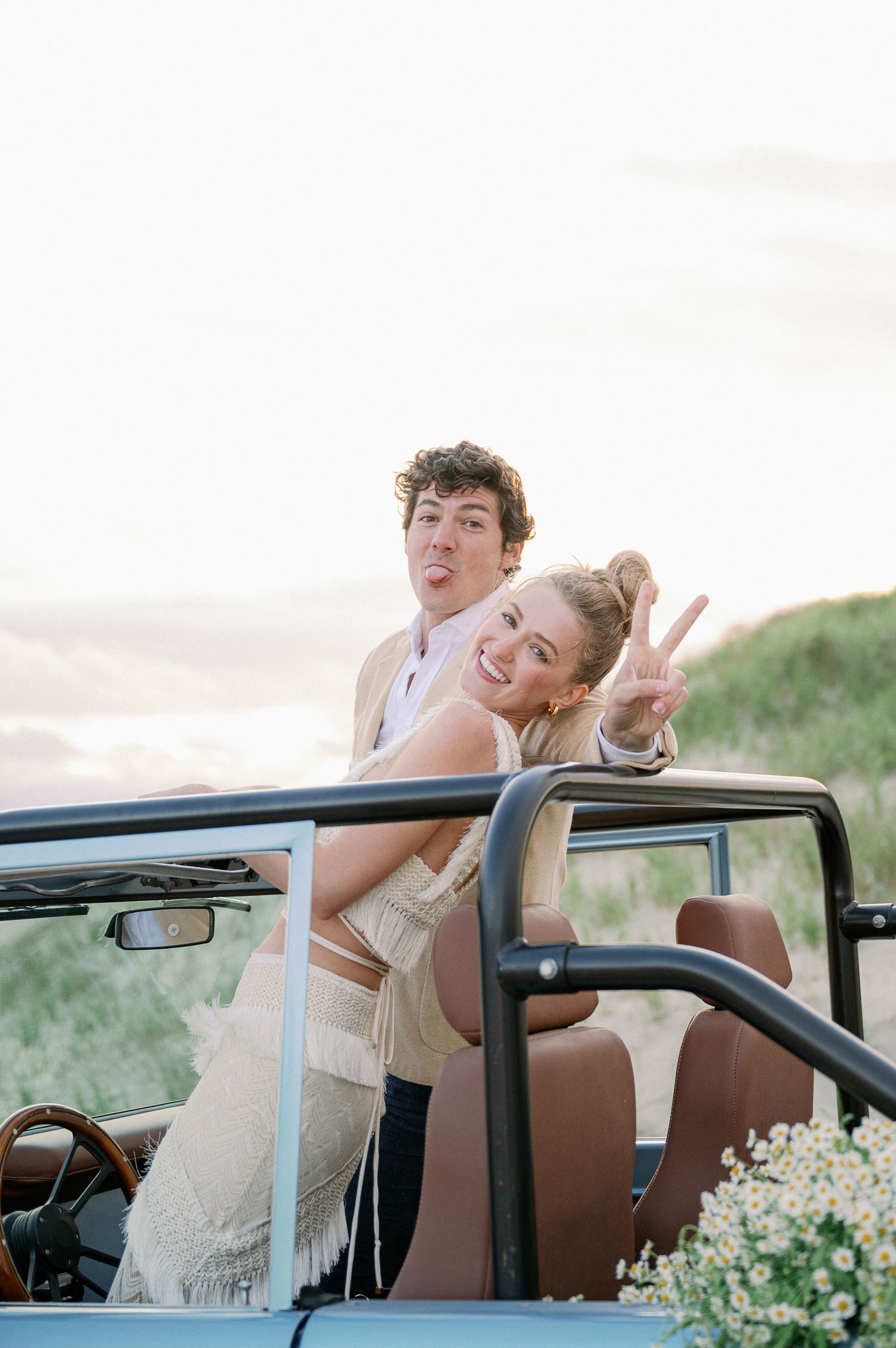 Modern Nantucket Island Pre-Wedding Beach Session | Candace Sims New England Luxury Fine Art Wedding Photographer
