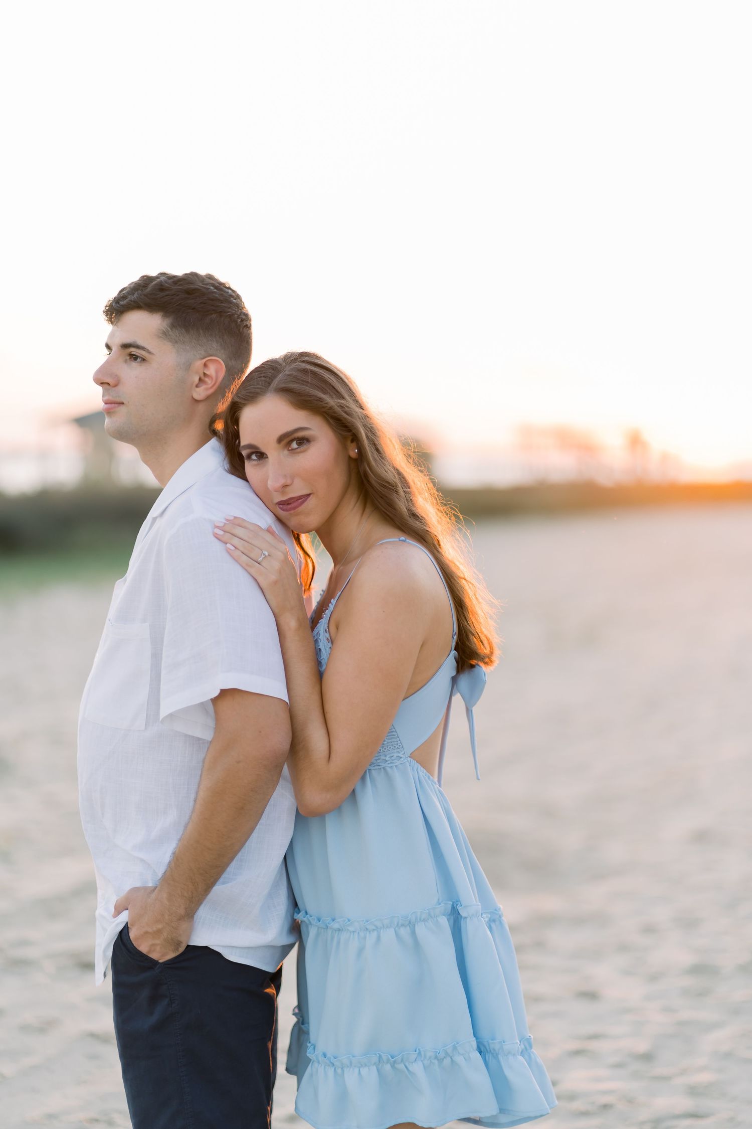 engagement photography Biloxi beach