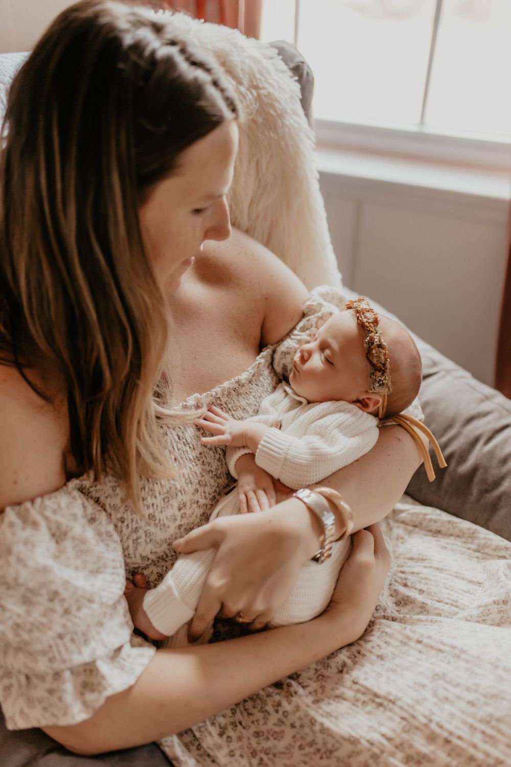 Mother and baby photography, nj family photographer, south jersey newborn photographer