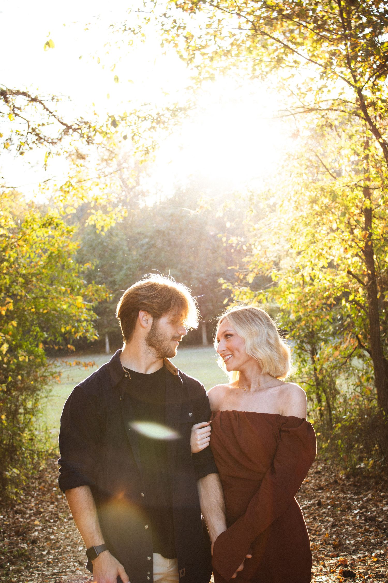 couple photo that feels like a movie scene