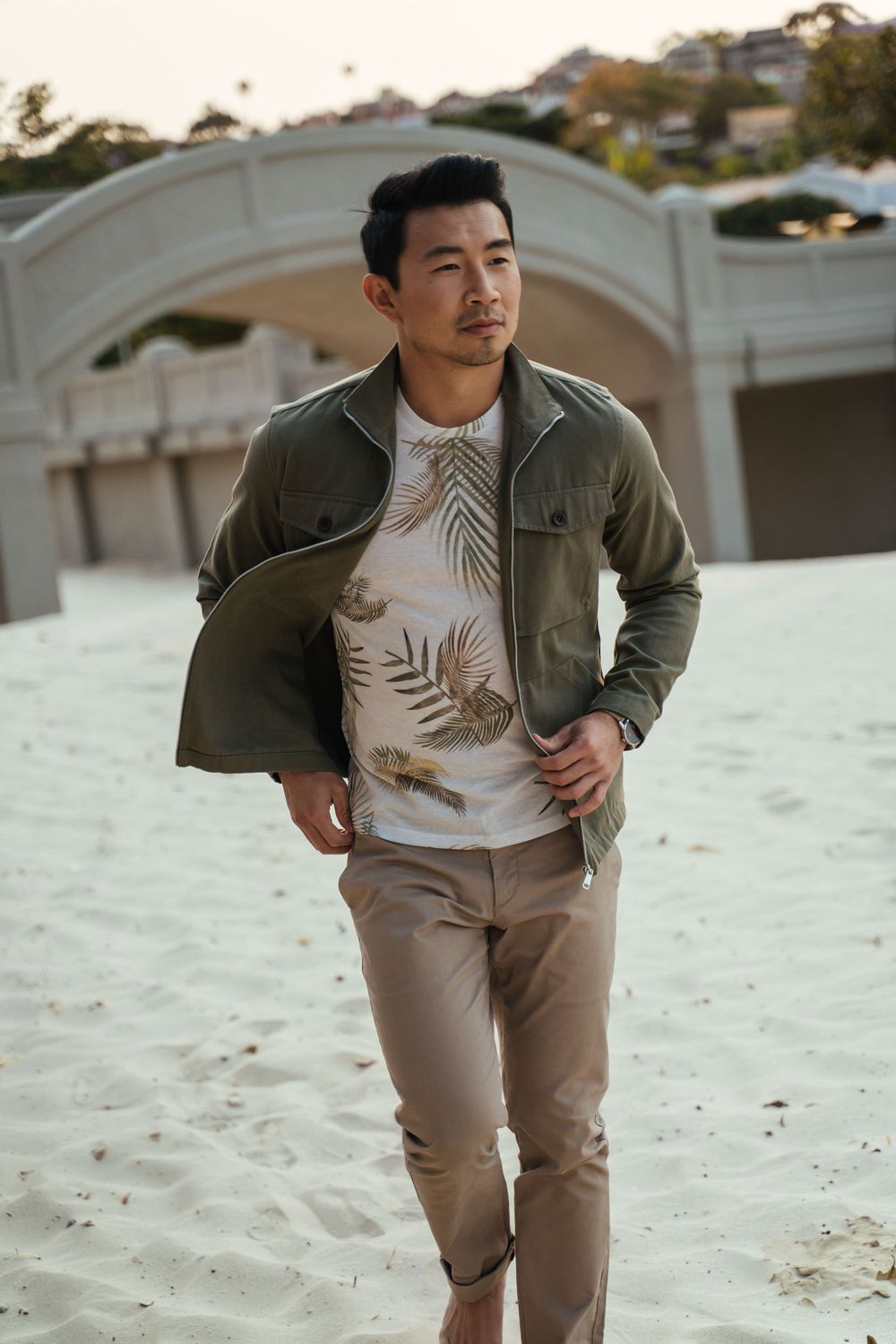 Simu Liu shot by Bill Chen photography