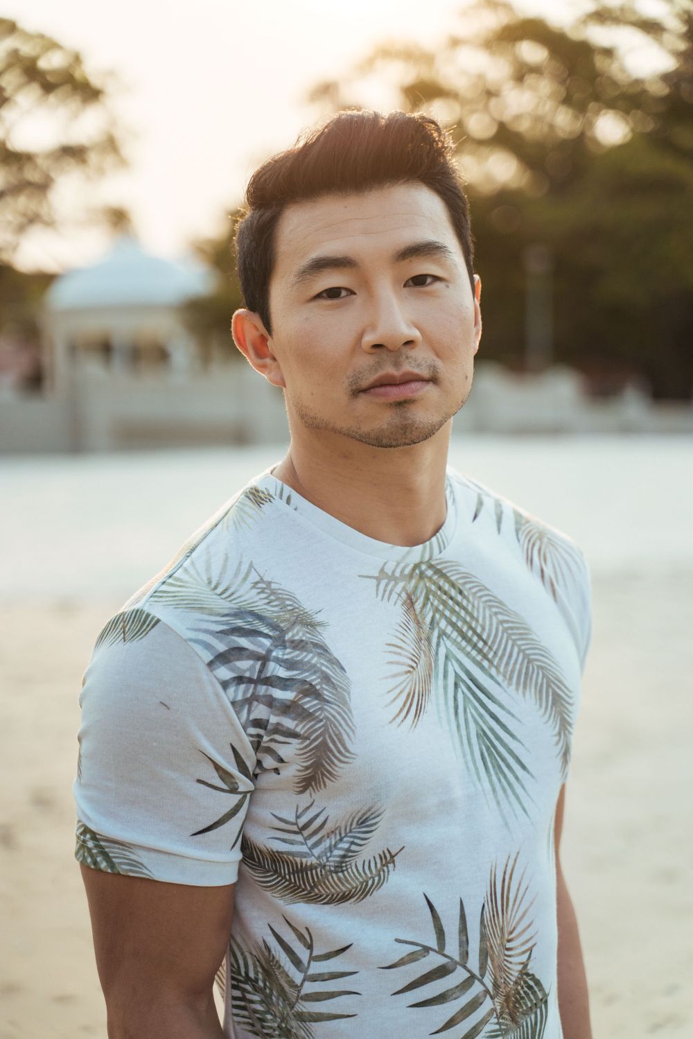 Simu Liu shot by Bill Chen photography
