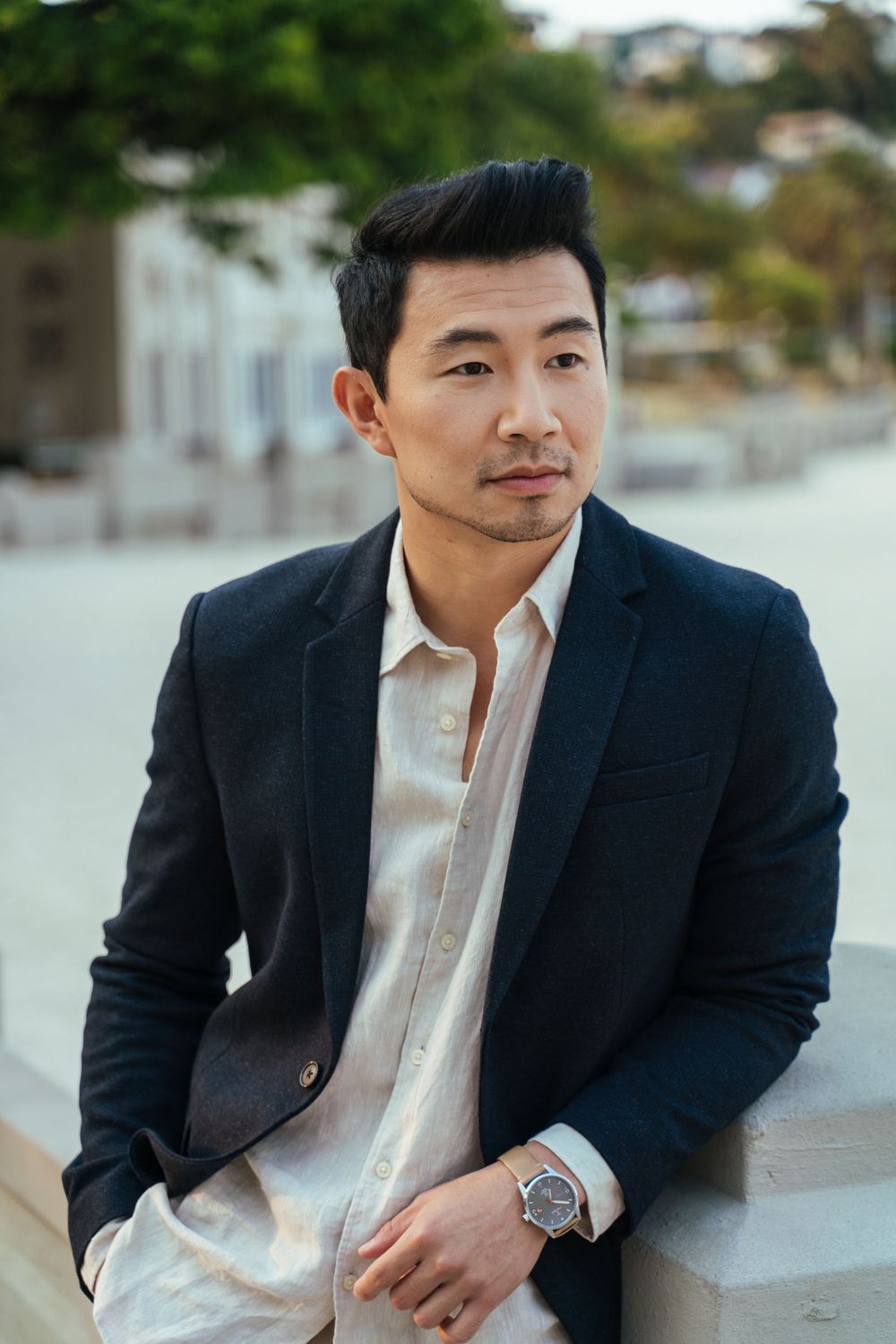 Simu Liu shot by Bill Chen photography