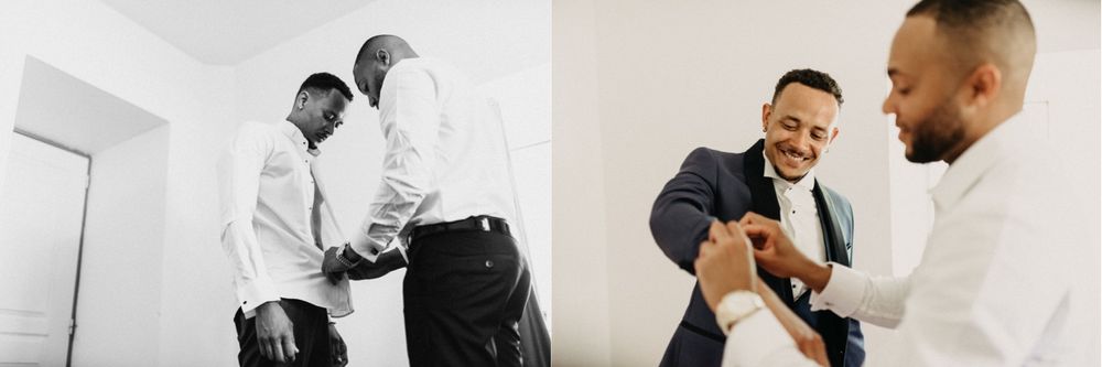 Des photos de mariage pleines de complicité et d’émotion, créées par Photographie & Moi et La Belle Photo by Amin dans le Gard.
