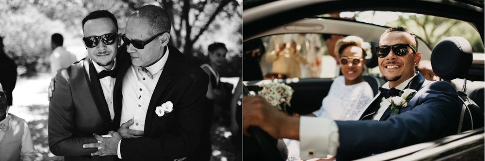 Des photos de mariage pleines de complicité et d’émotion, créées par Photographie & Moi et La Belle Photo by Amin dans le Gard.