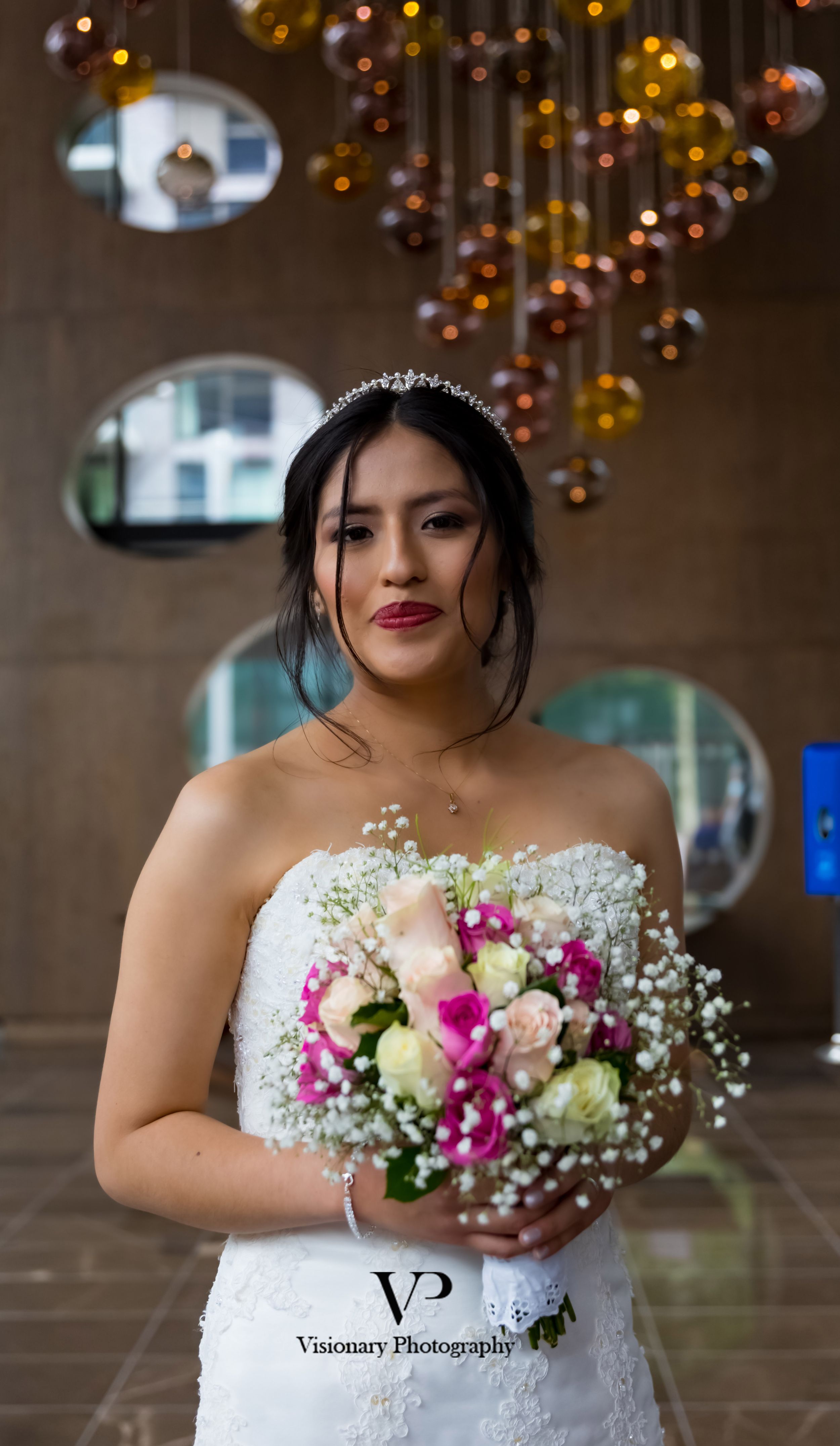 Bride portrait shoot, Hilton hotel