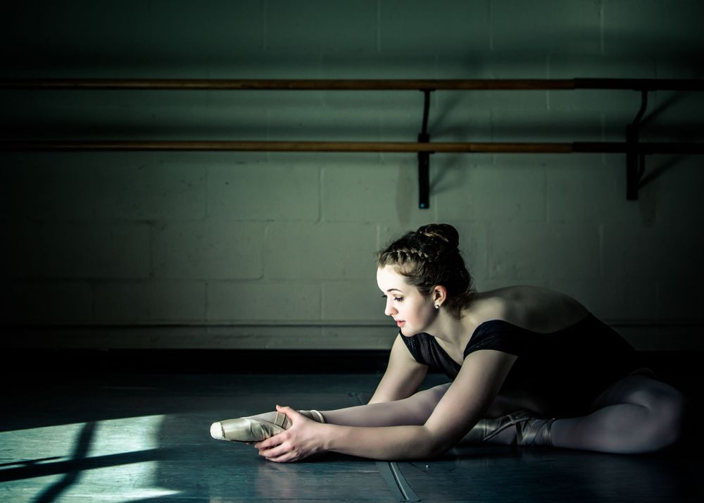 Dance studio  portrait session