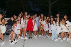 Bat Mitzvah party in deal, NJ captured by Michelle Baum Photography