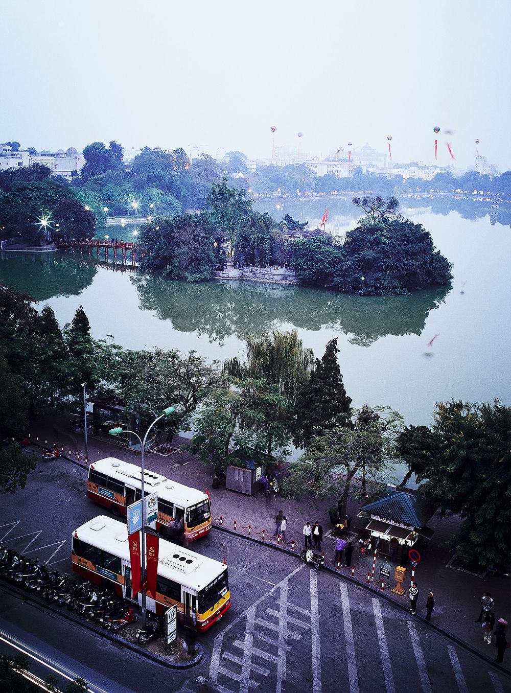 Lake Hoan Kiem, Hanoi. Adam West Photo.