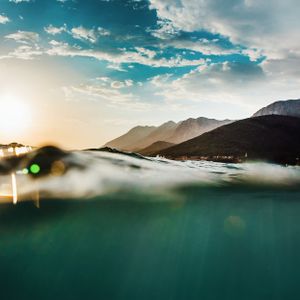 Clear water