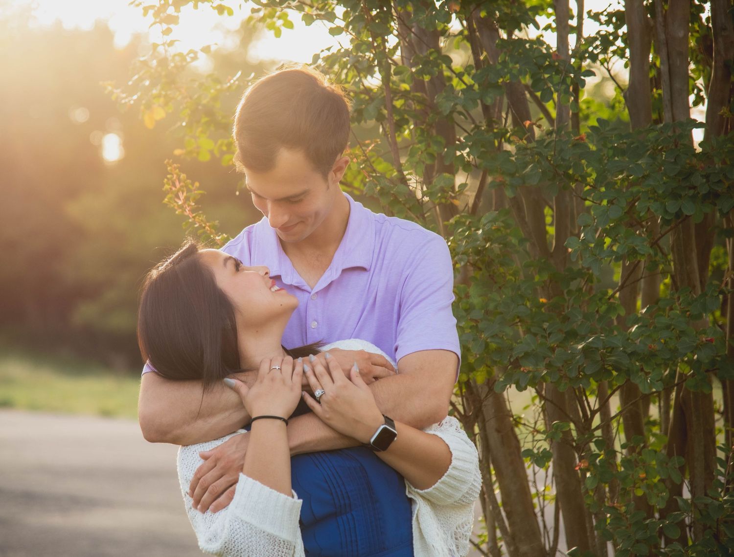 Couples Engagement Session at Walnut Creek Metropolitan Park in Austin, Texas