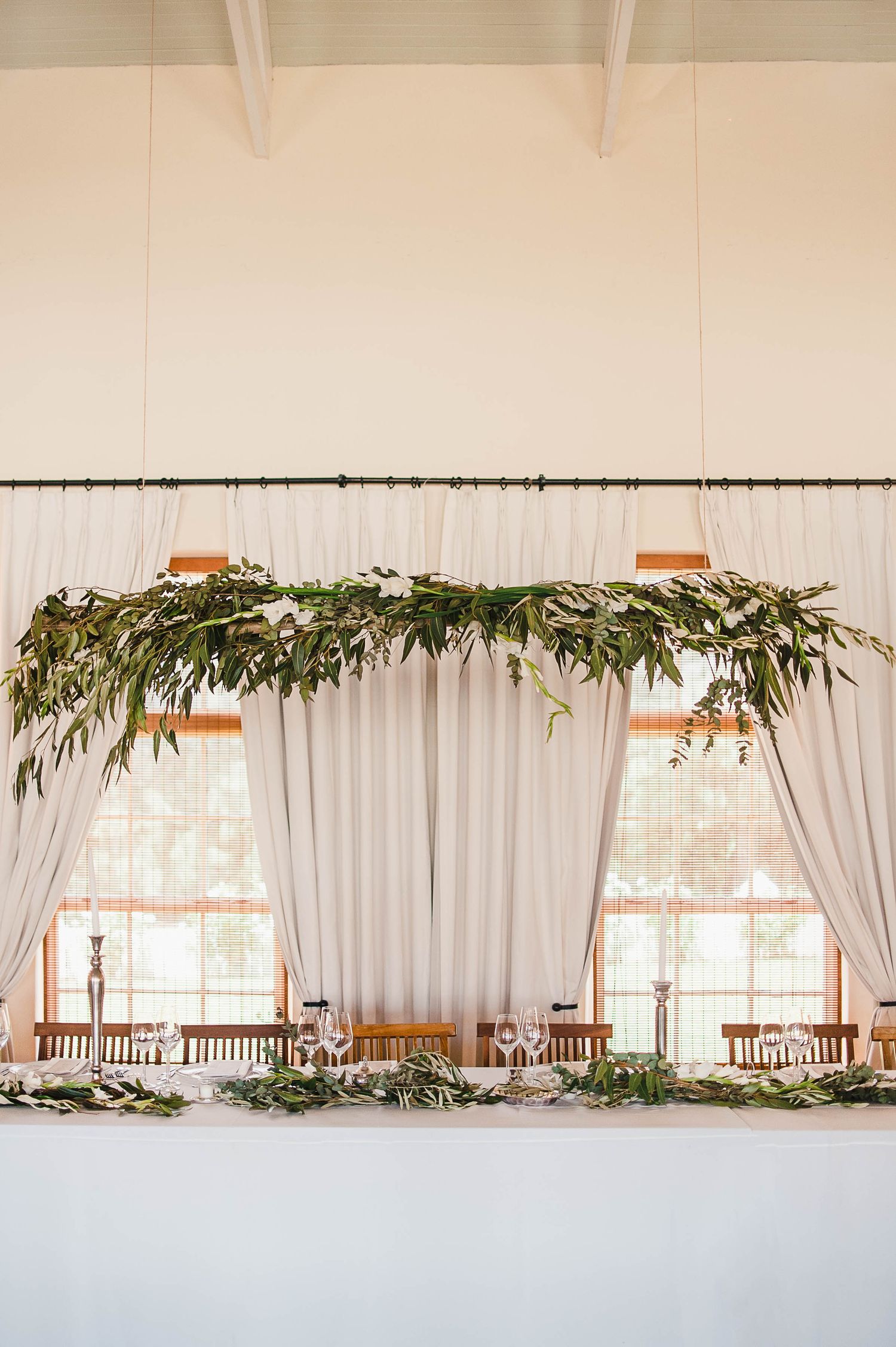 reception decor