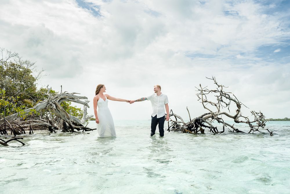 Private Island Belize Wedding