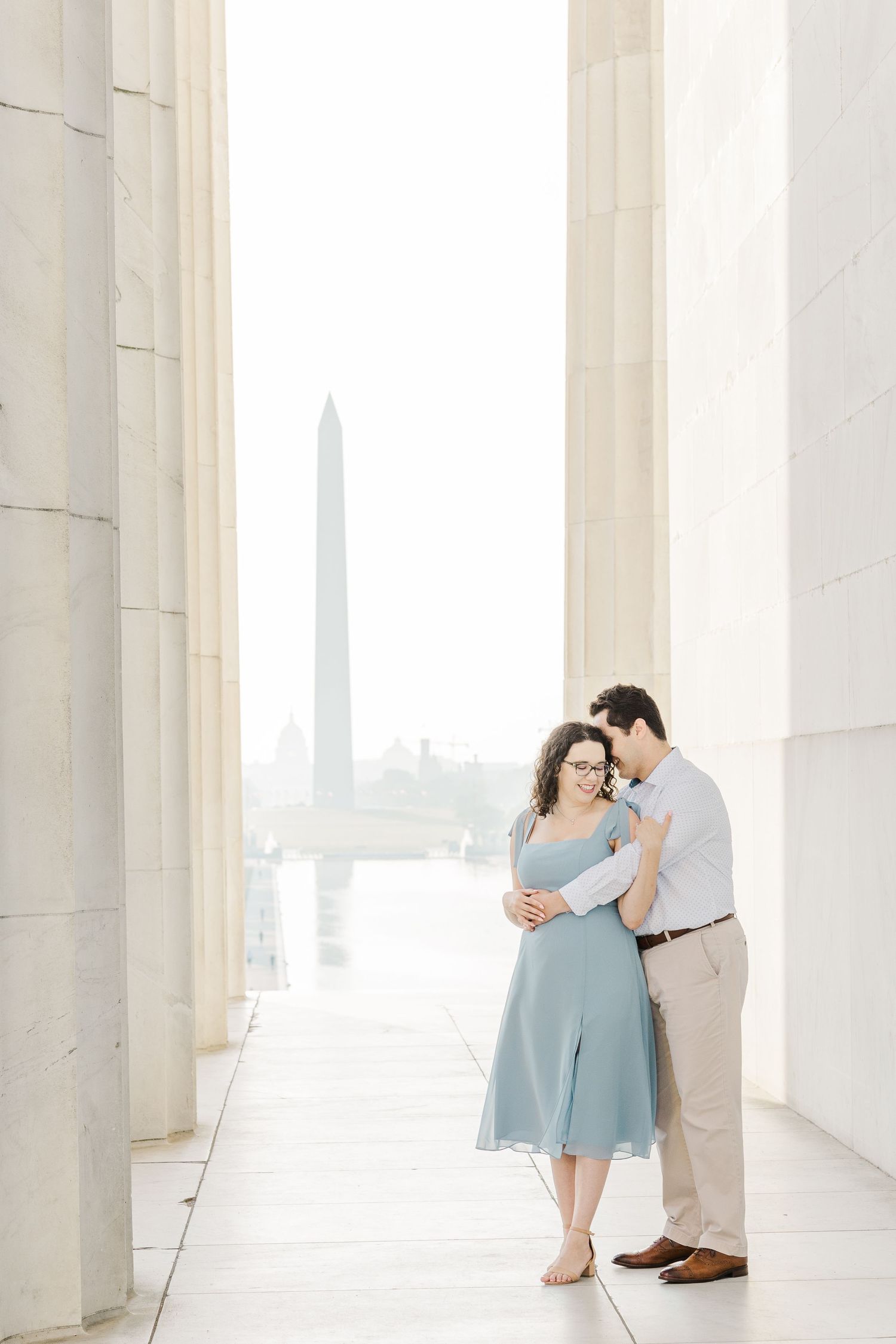WASHINGTON DC LINCOLN MEMORIAL ENGAGEMENT PICTURES