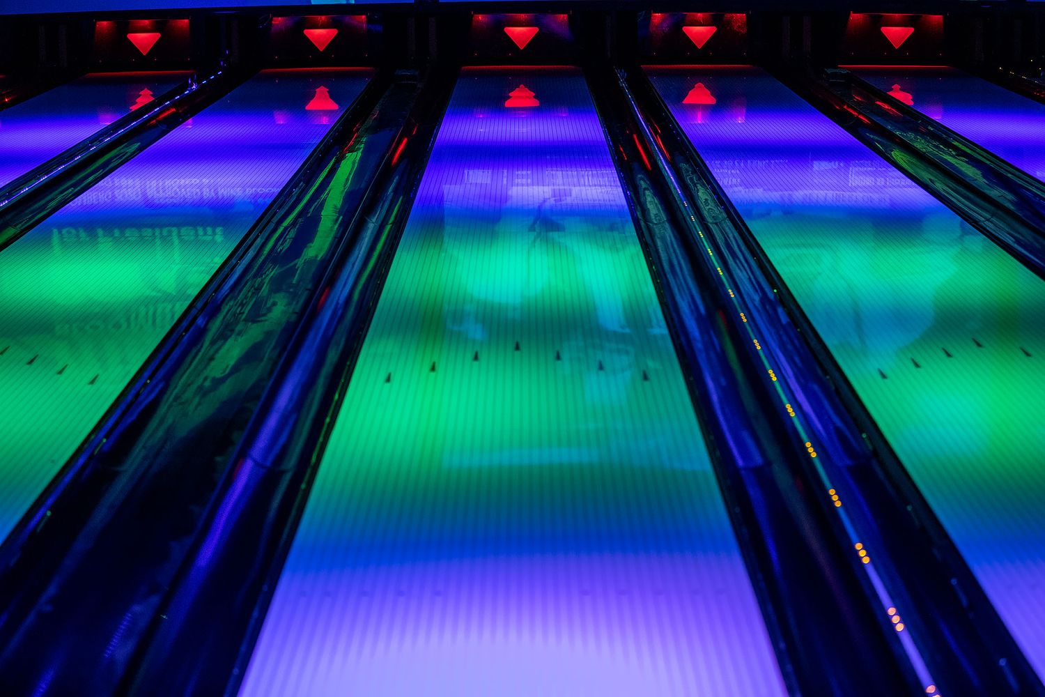 Bowling Lanes at Andretti Indoor Karting & Games