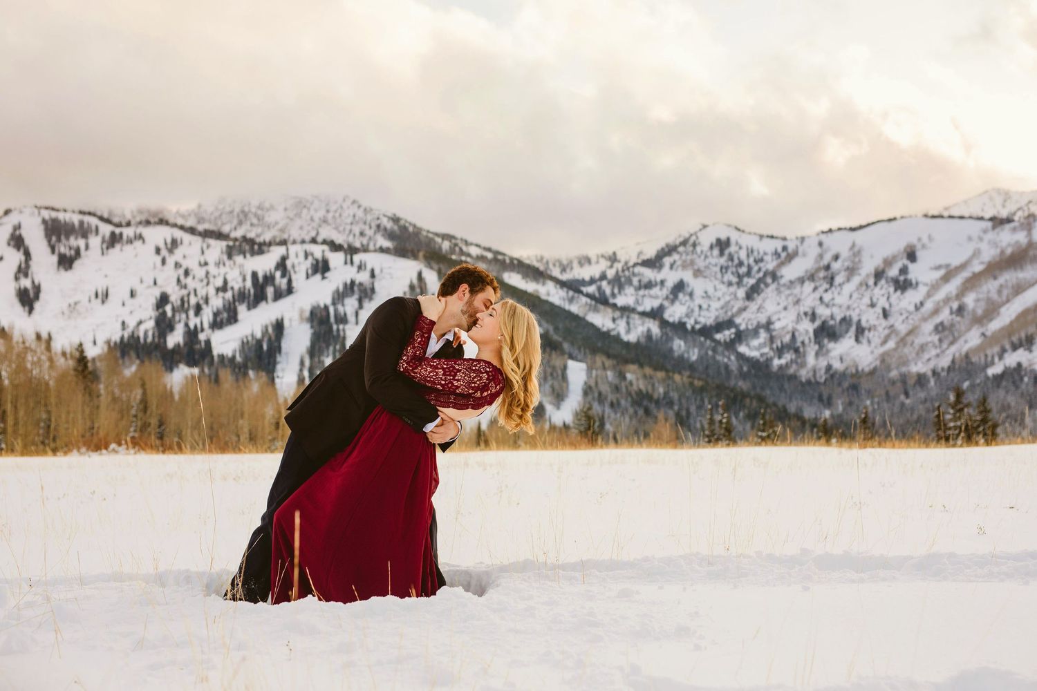 Engagements in the snow