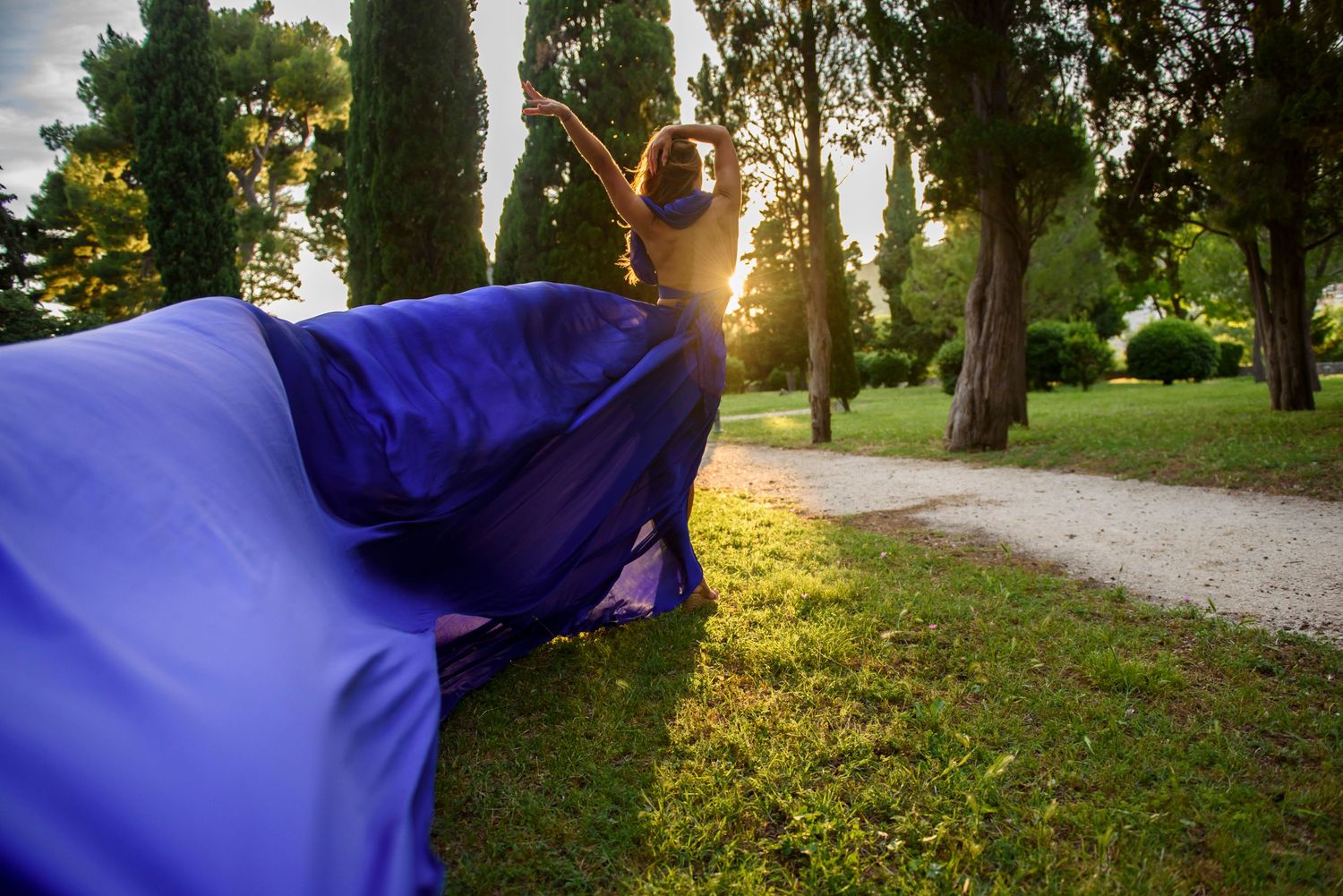 Flying dress Photo session in Split, Croatia, Split Photo Agency