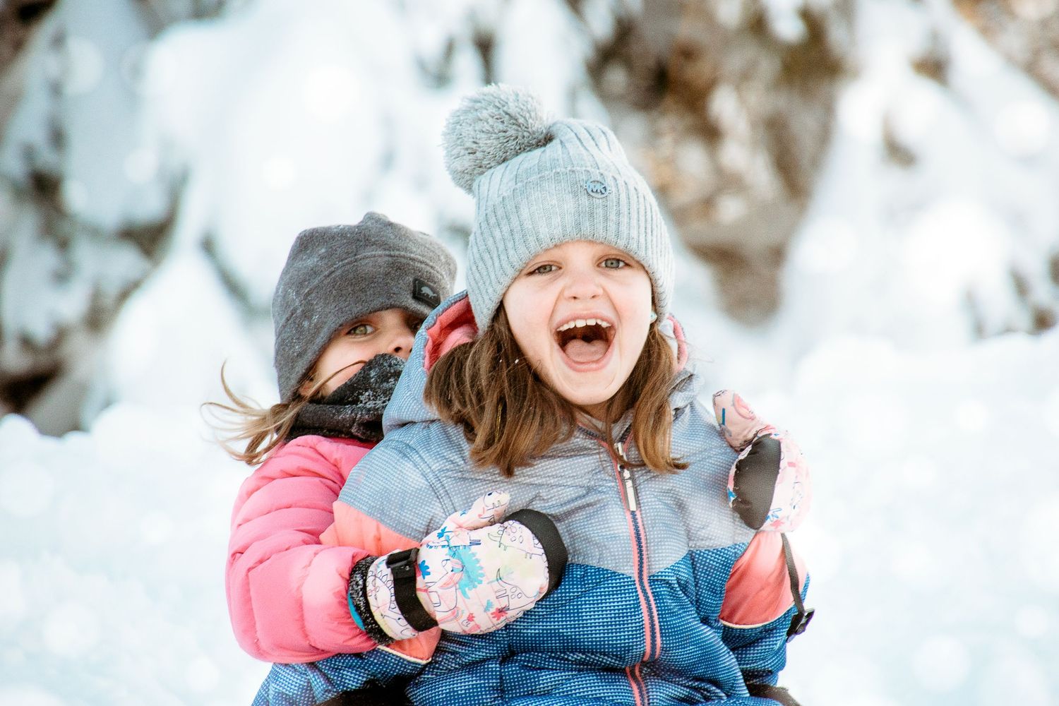 Joyful Winter Family Session