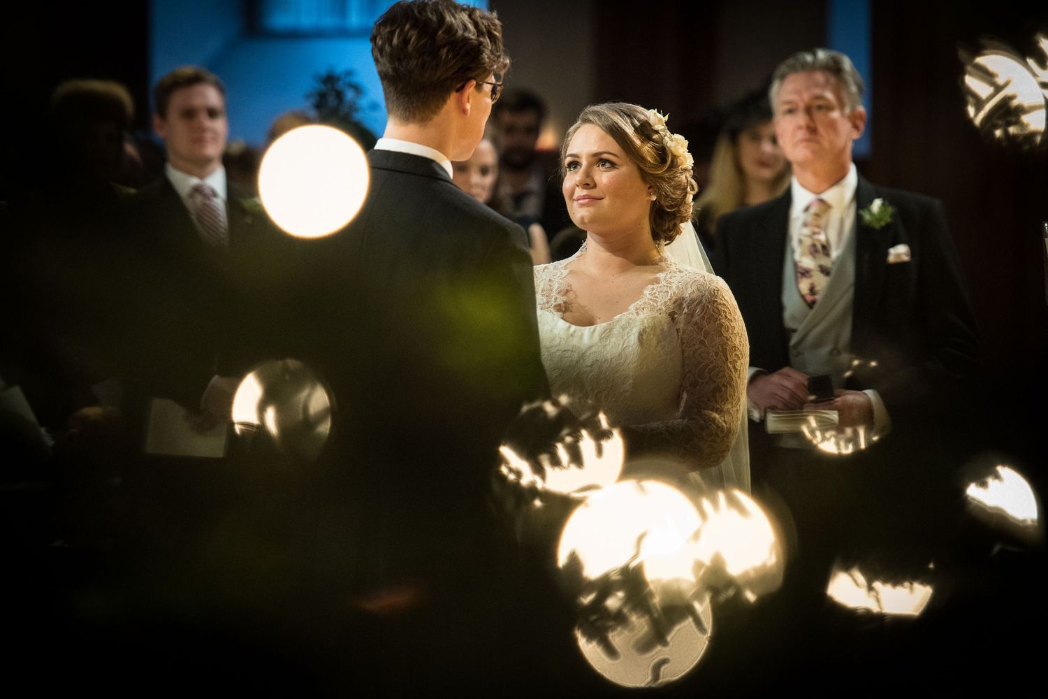 Beautiful London Bride joins her groom in St Andrews Holborn, Wedding Ceremony Hero image