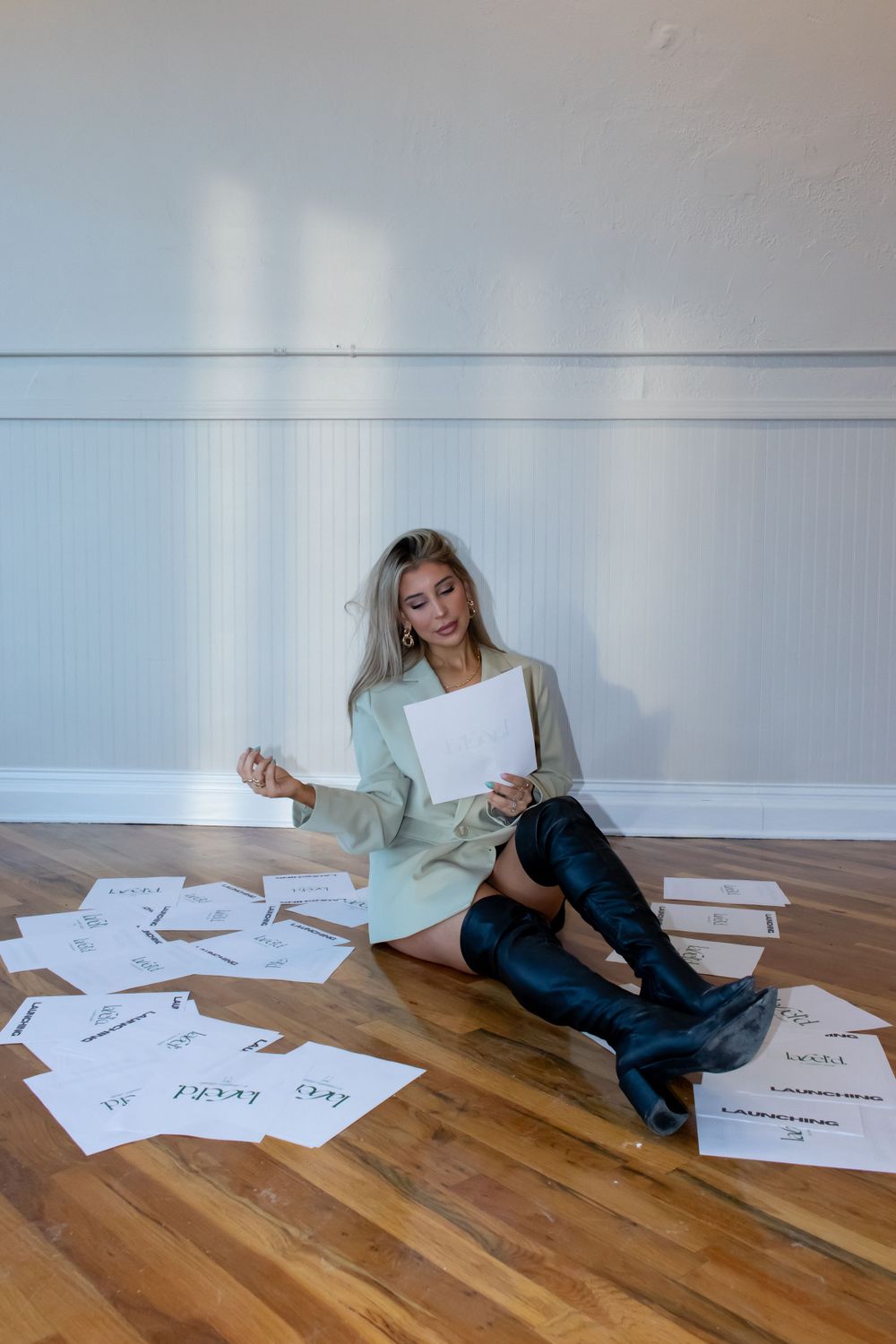 Label'd Creative Studio Surprise Announcement Photoshoot