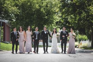 Weddings Captured By Ivan - The walk down Main Street Unionville