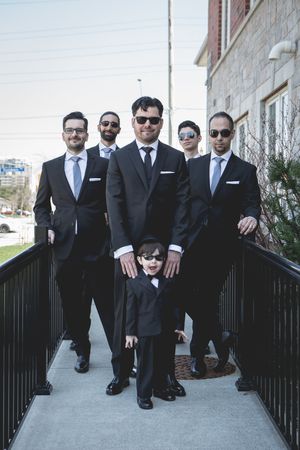 Weddings Captured By Ivan - Groomsmen in black shades