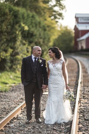 Weddings Captured By Ivan - Railway shot at Main Street Unionville