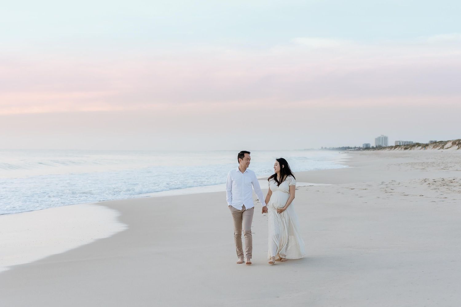 sunset beach pregnancy photos in Perth
