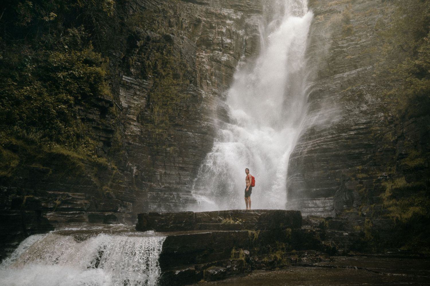 Chute au bas du Mont Saint Anne / Chute Jean Larose