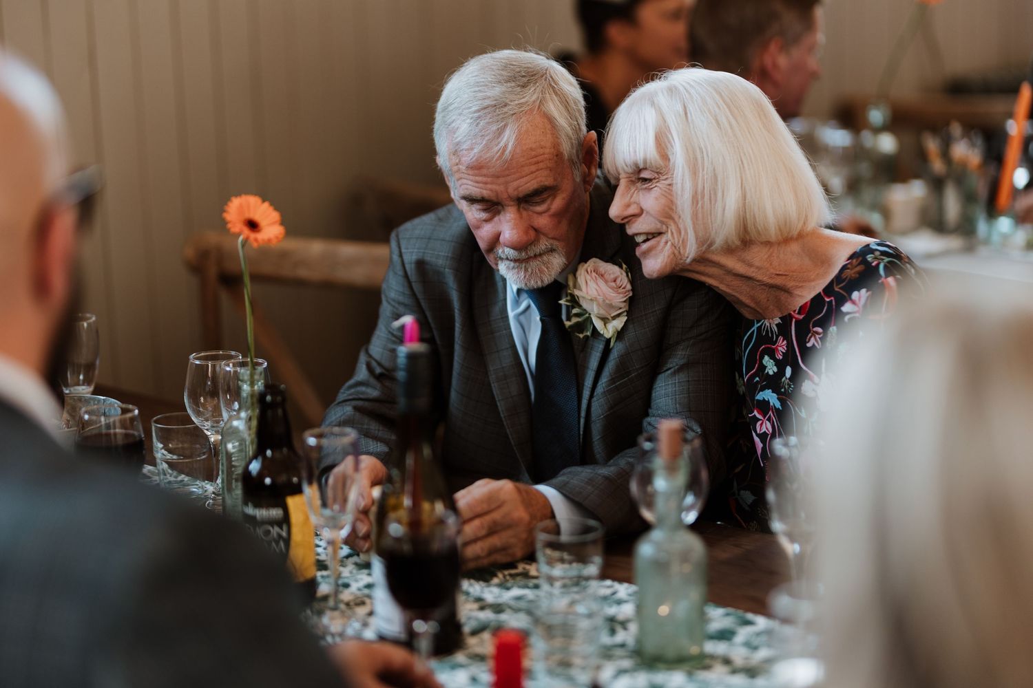 candid wedding photographer in powys