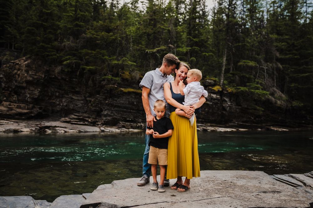 Family photo by Kristy Baker Photography, a local Steamboat Springs, Colorado photographer.