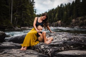 Motherhood photo by Kristy Baker Photography, a local Steamboat Springs, Colorado photographer.