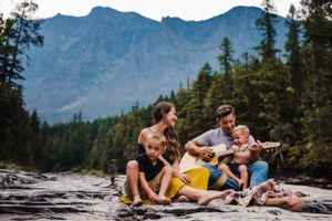 Family photo by Kristy Baker Photography, a local Steamboat Springs, Colorado photographer.
