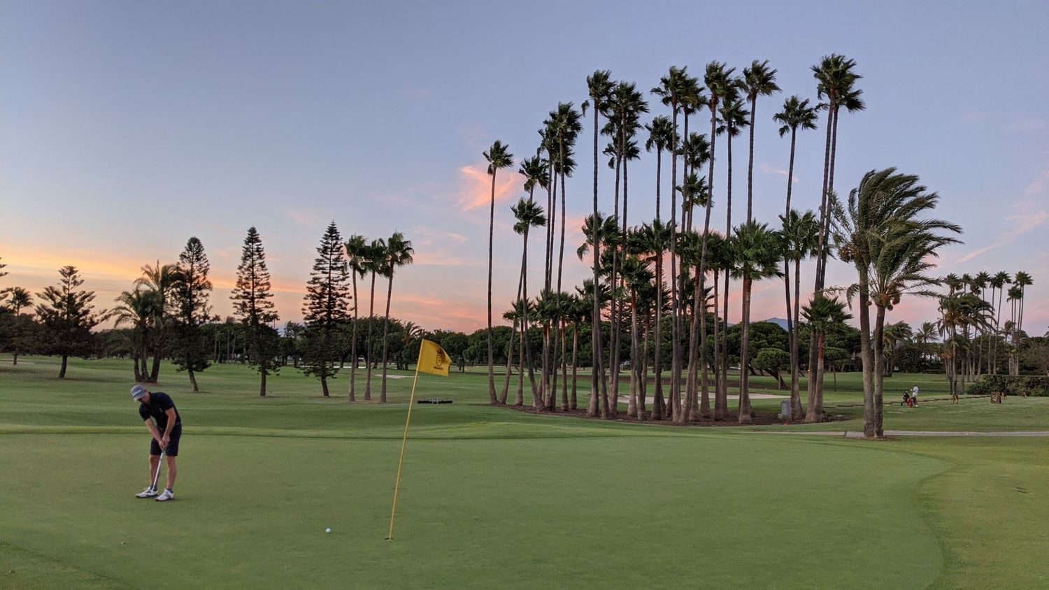 Golf sotogrande sunset costa del sol professional photographer corporate groups