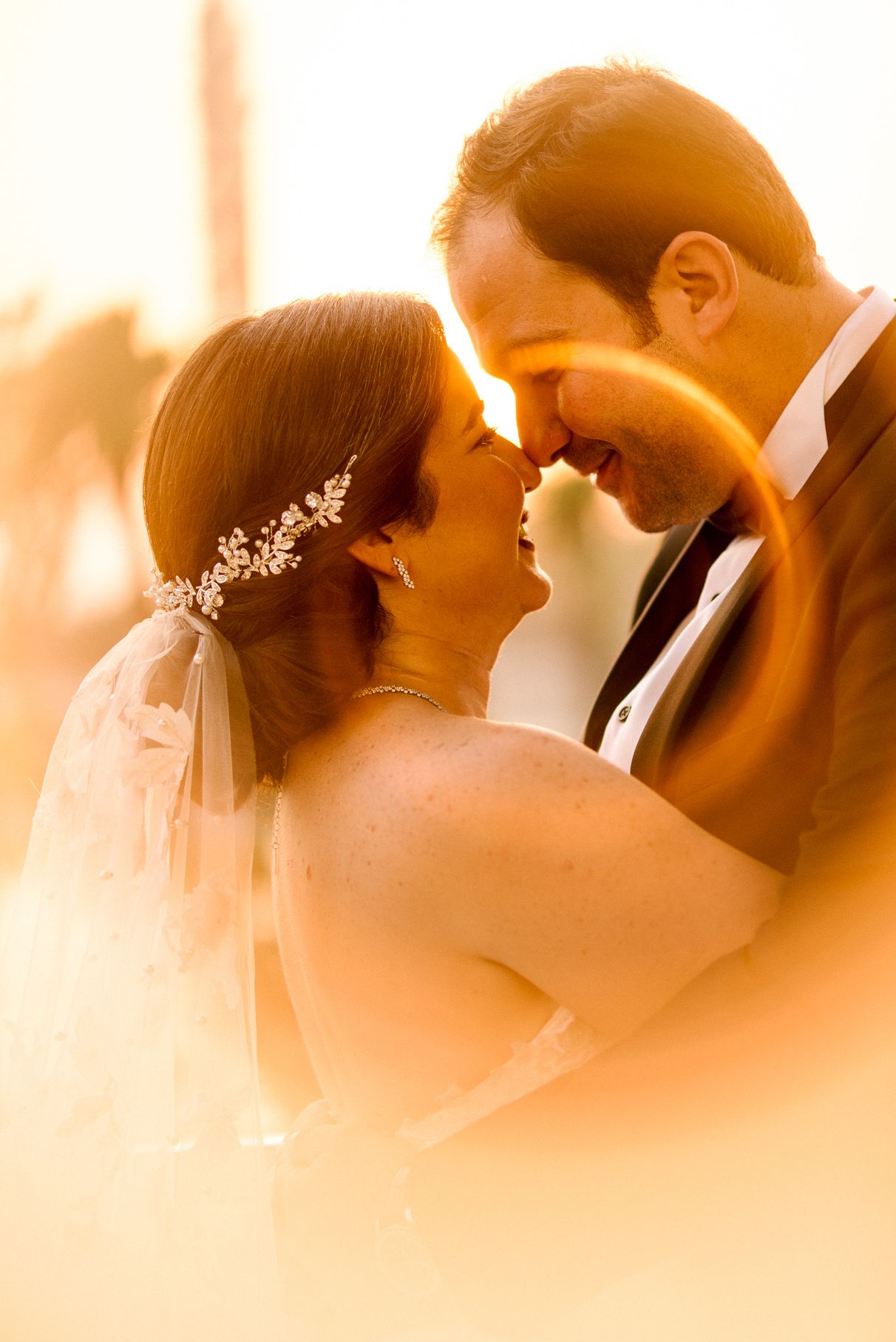 Wedding Photo portrait at the testimonial section