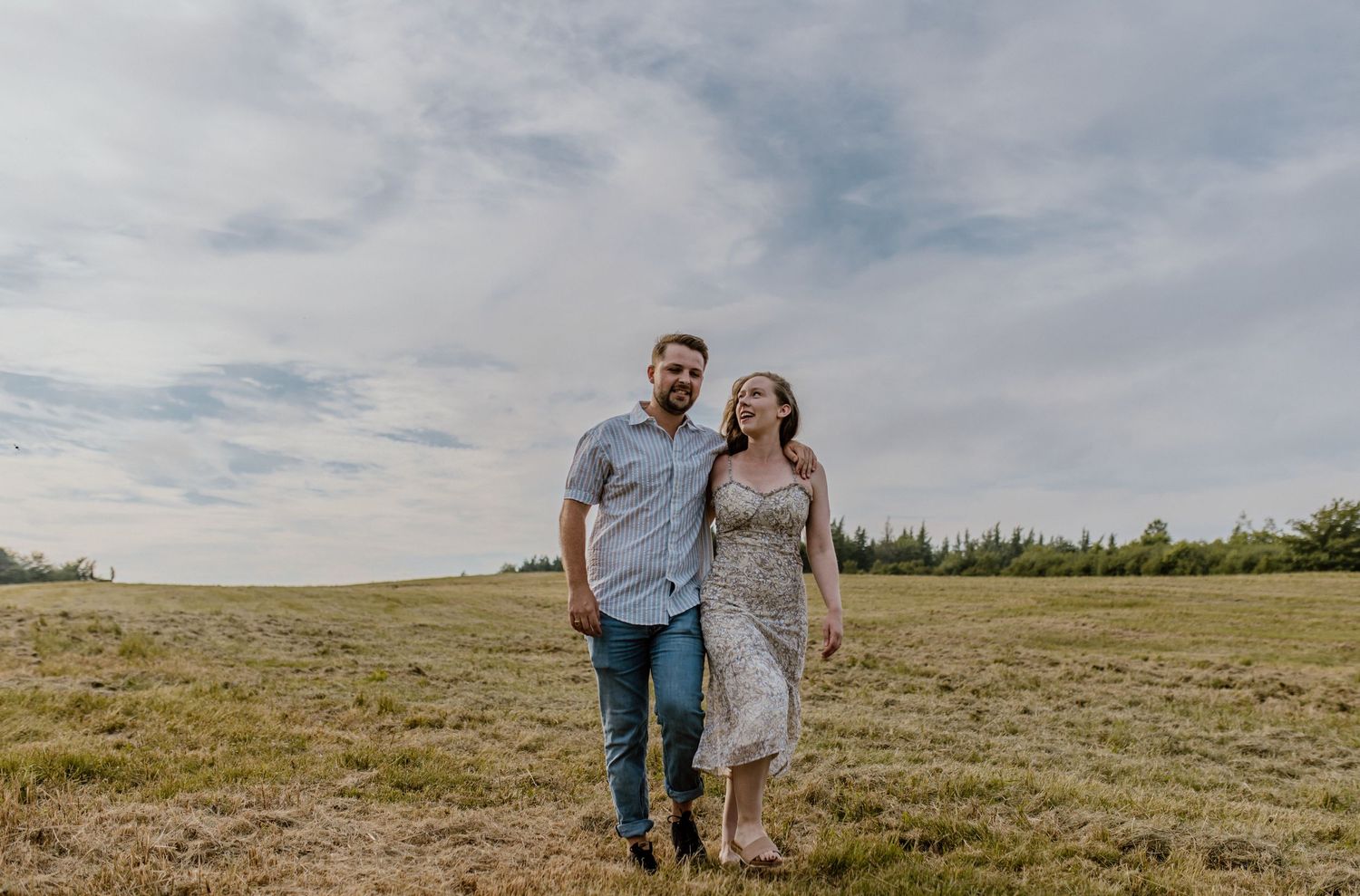 Summer engagement session at Cole Harbour Heritage Park, Cole Harbour, Nova Scotia