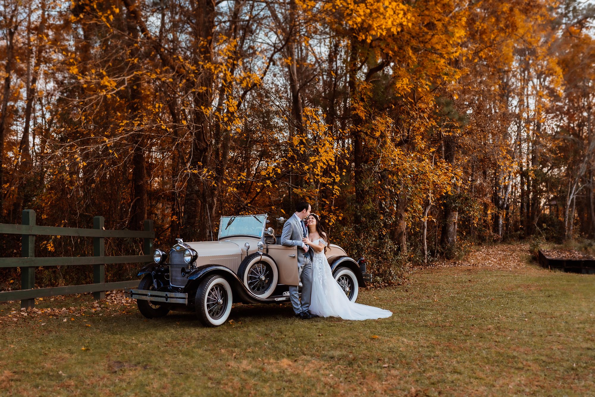 sunset couples portrait, walking away into the sunset, Moncks Corner, bride and groom, engagement, wedding
