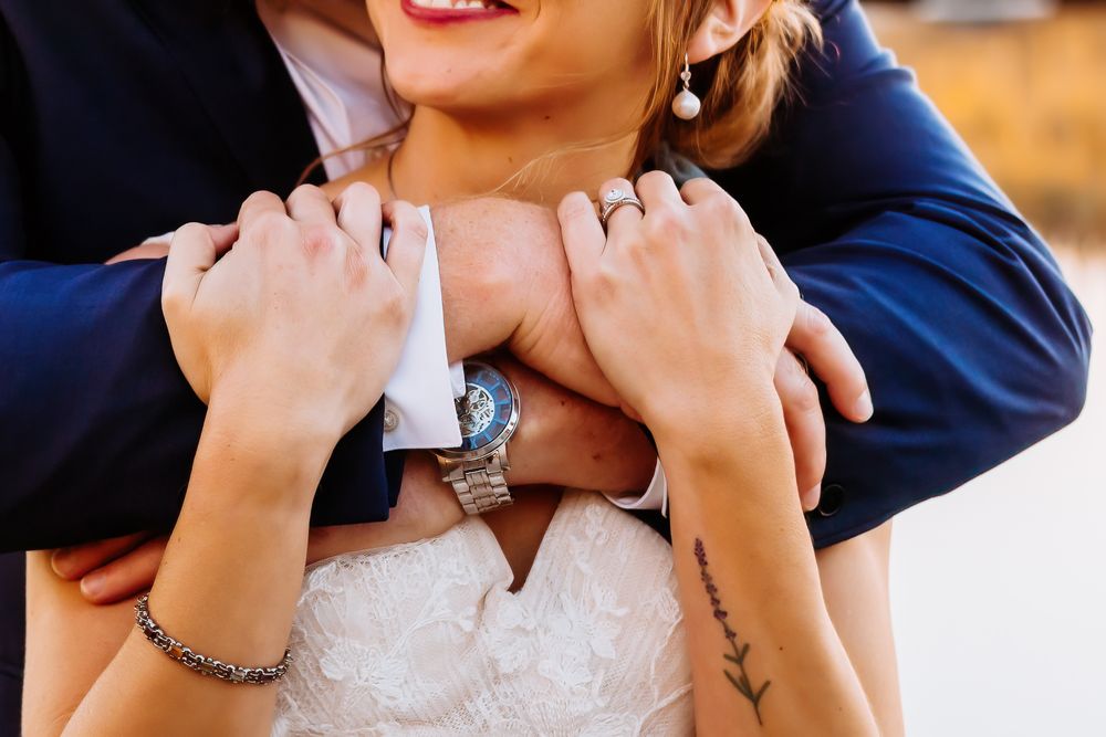 husband and wife portrait