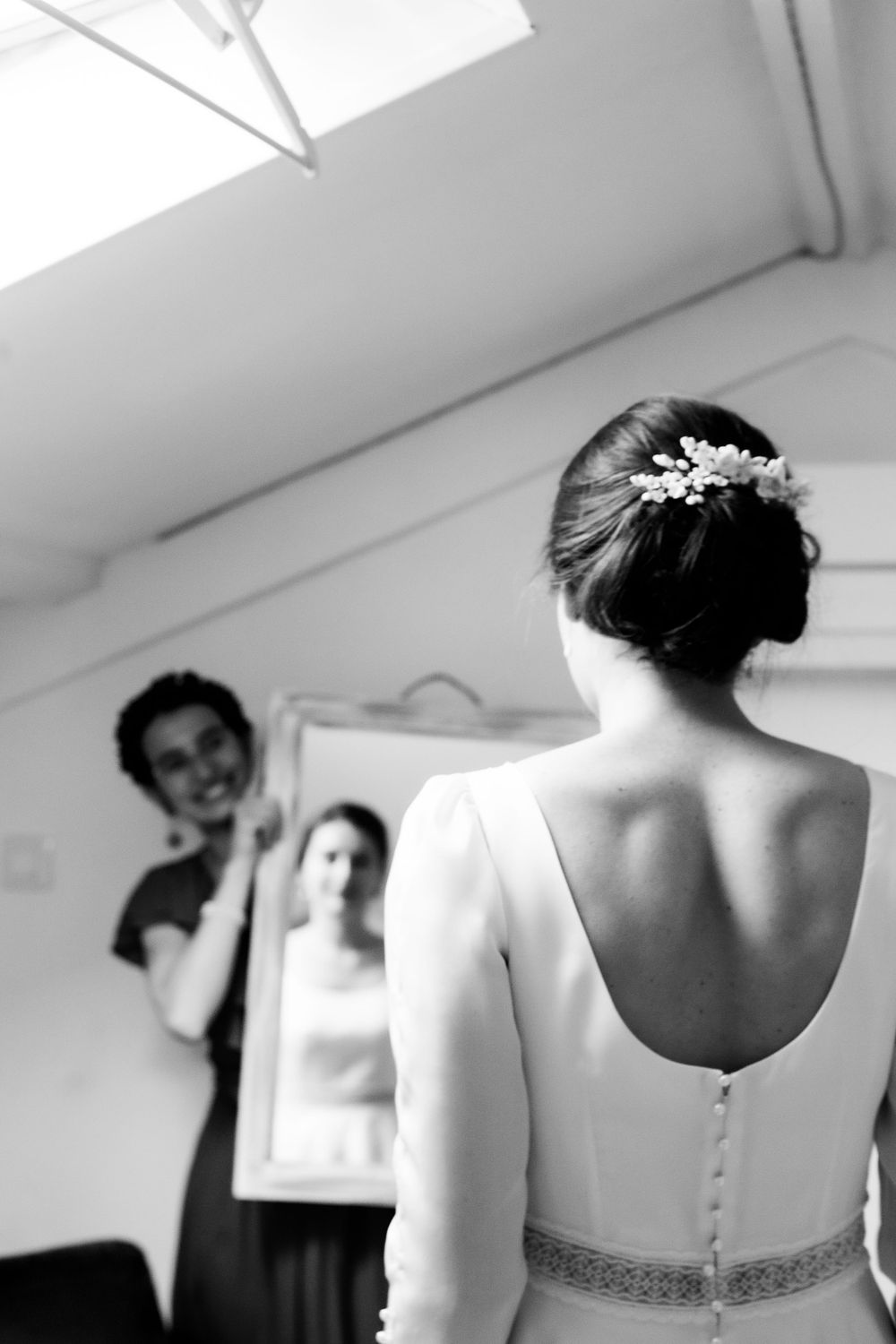 Préparatif de la mariée