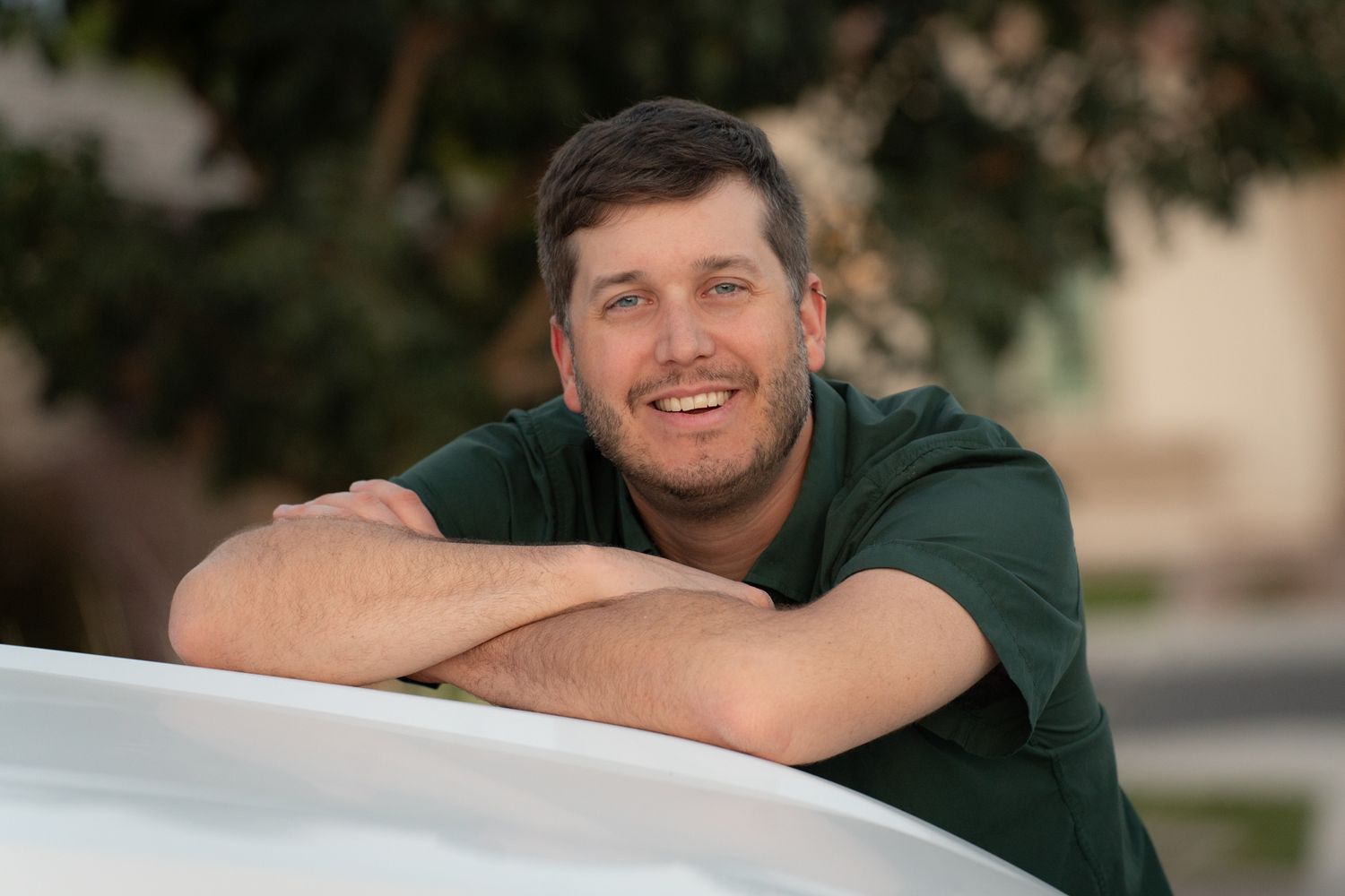 candid vehicle portrait