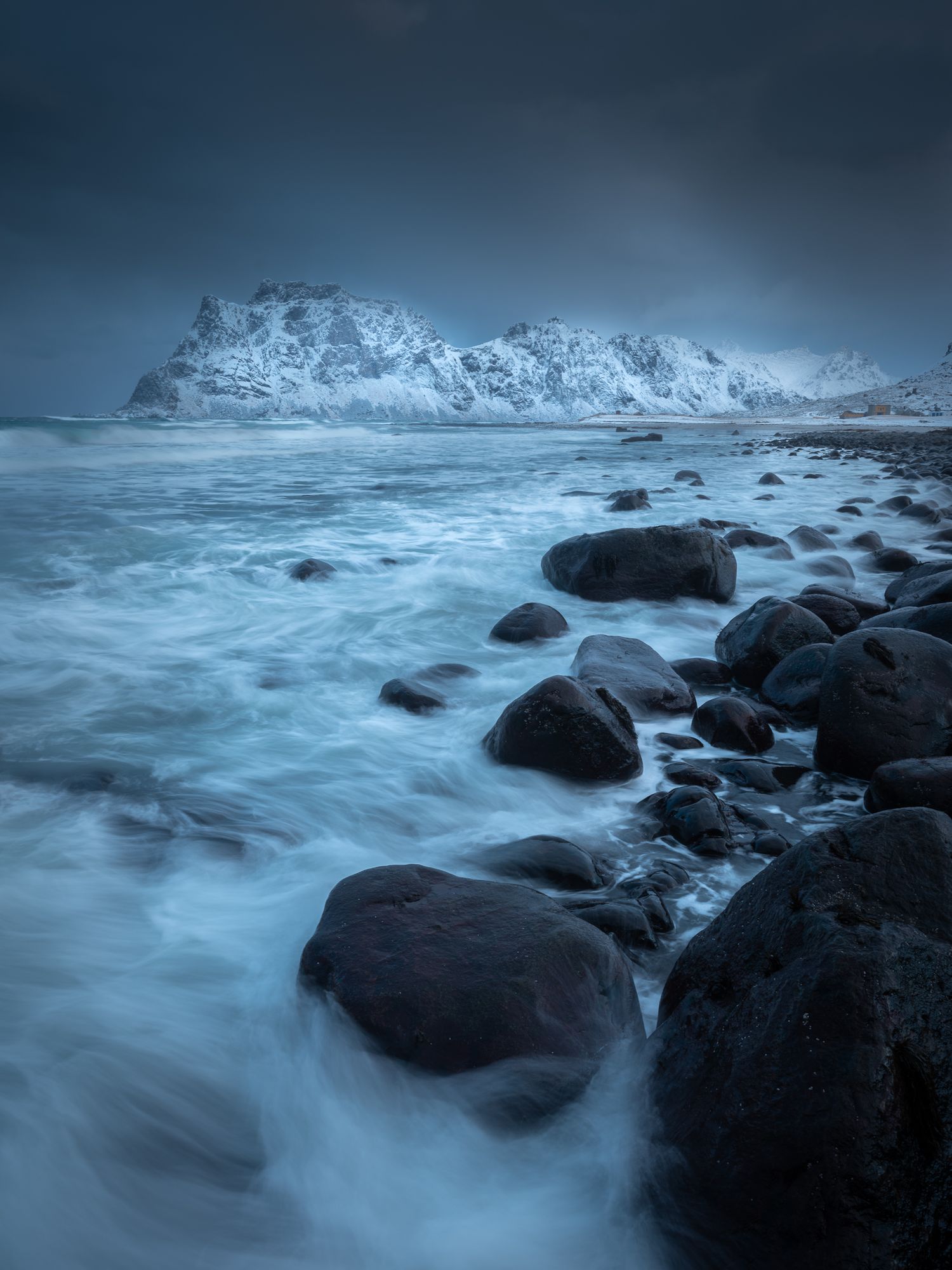 Lofoten Norway water scene by Michelle Deppe Photography.
