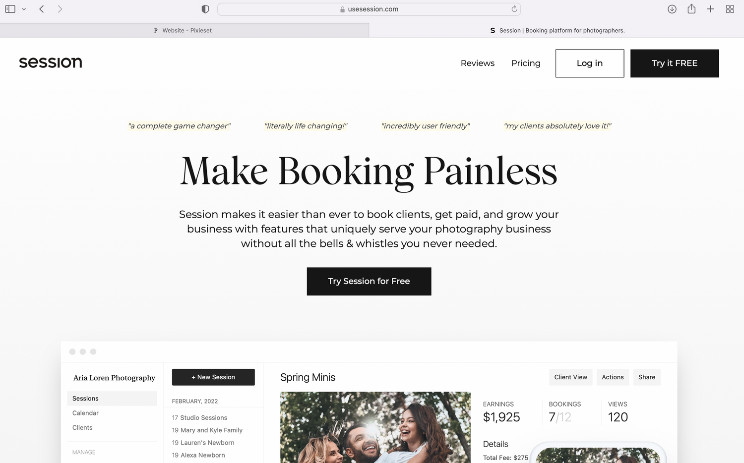 The BEST websites to use as a professional photographer Jade Rose