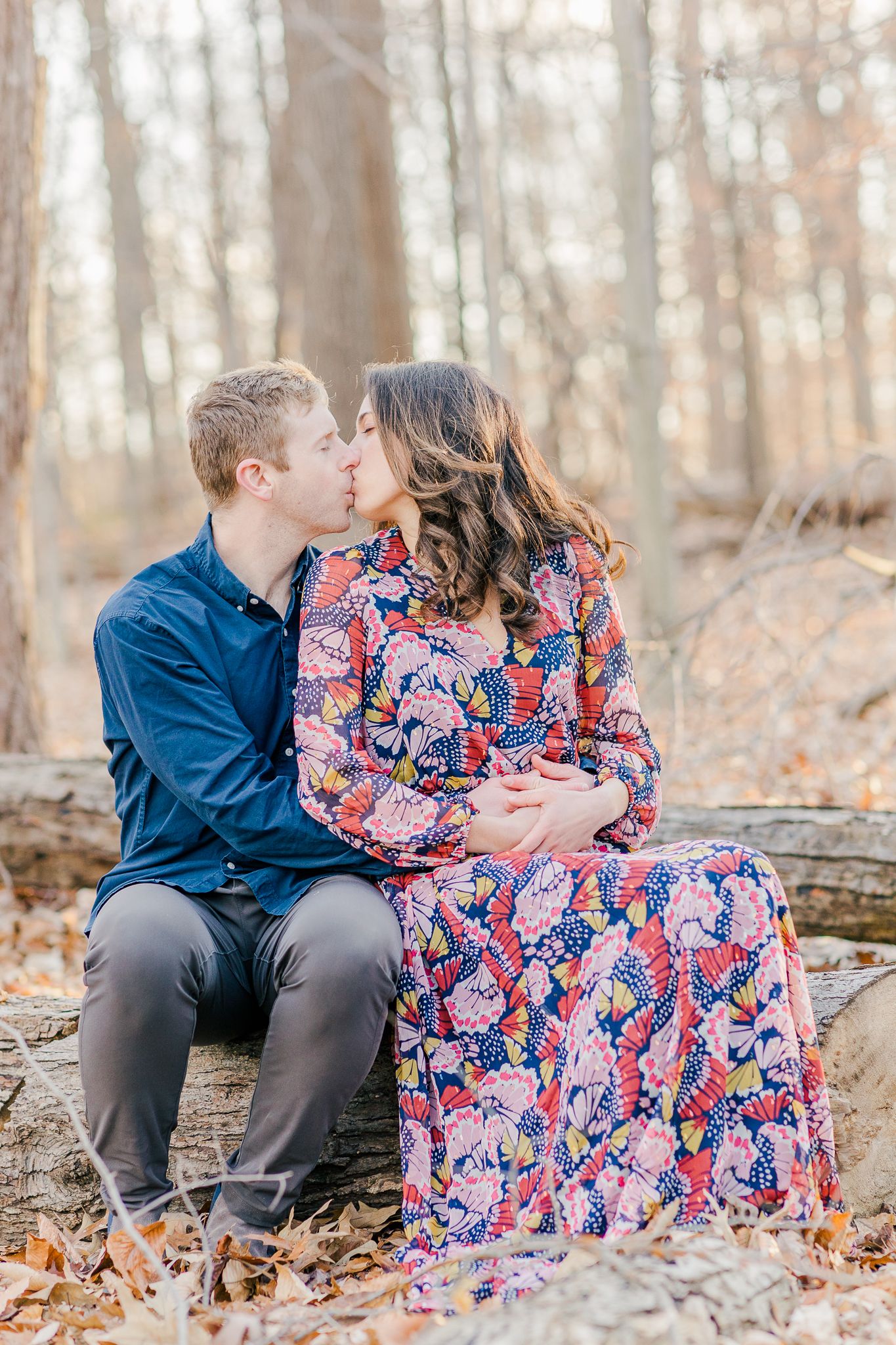 ROCK CREEK PARK ENGAGEMENT PICTURES