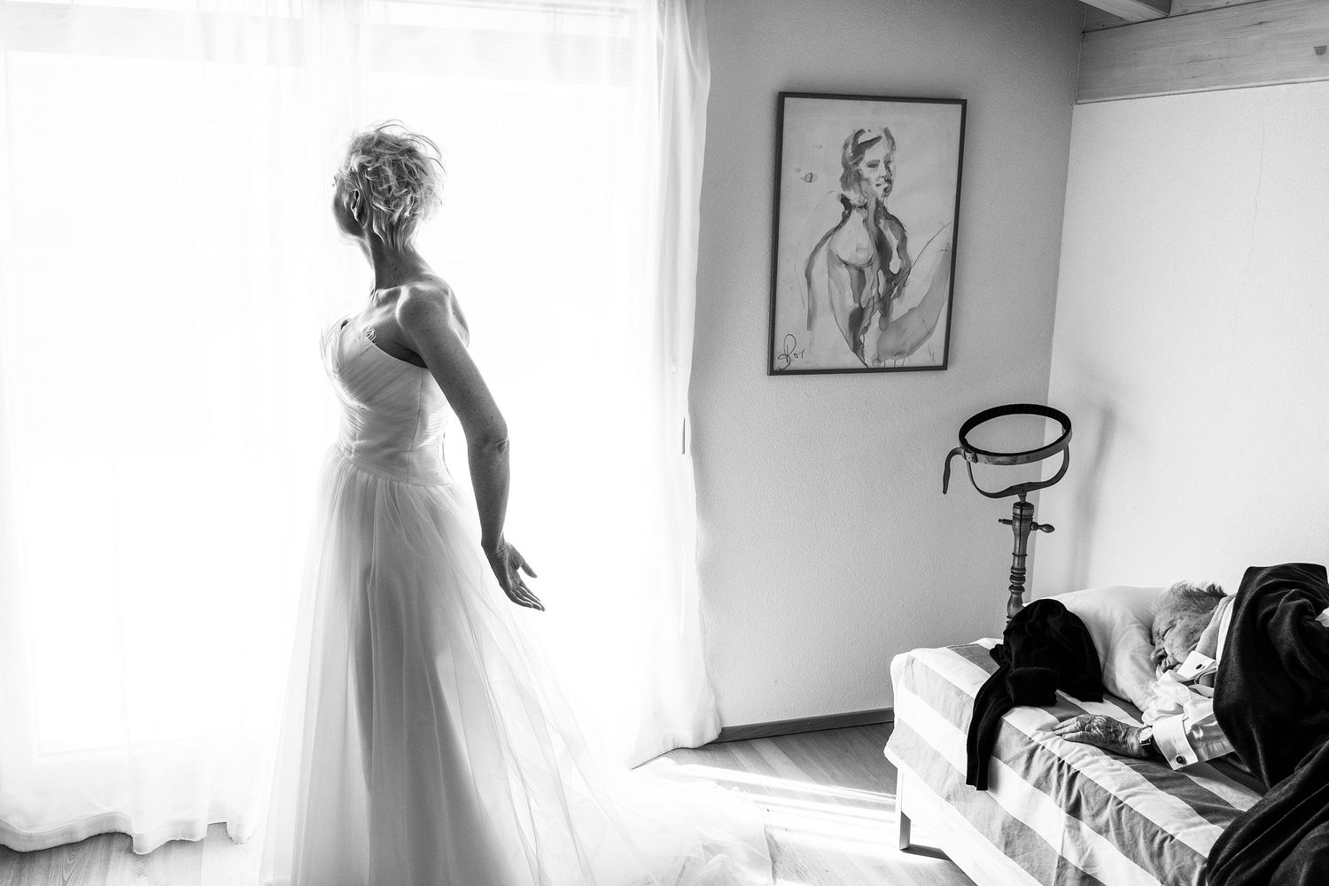 TLOOK photographe de mariage de style documentaire, préparatifs de la mariée