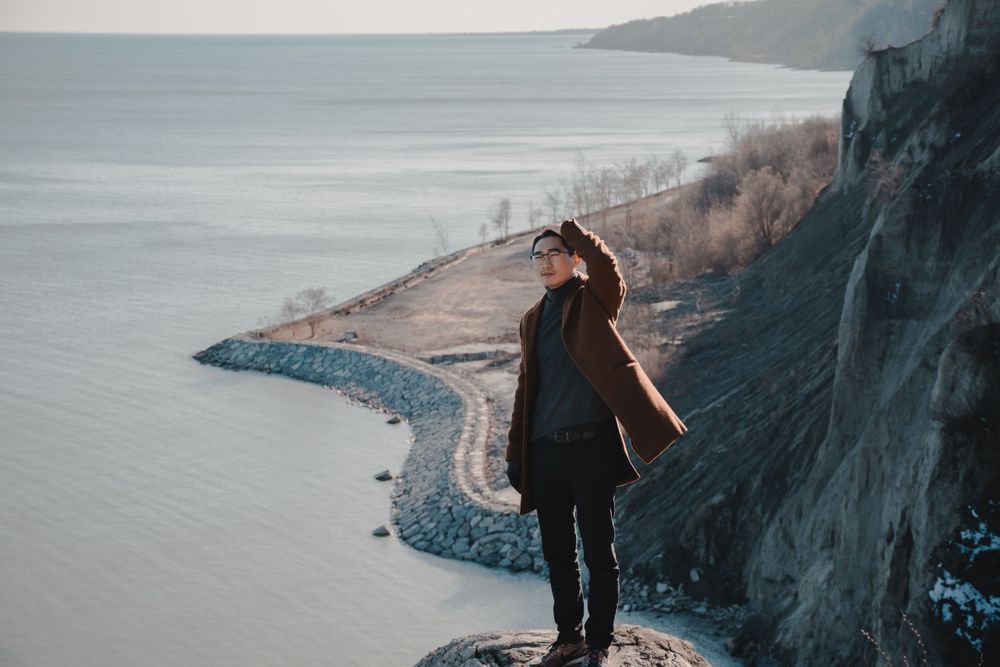 Scarborough Bluffs portrait